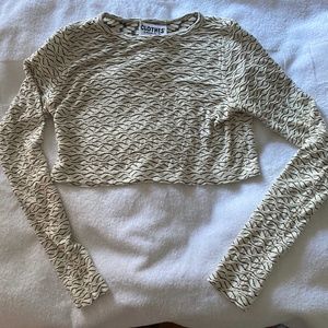 American Two Shot Crop Top